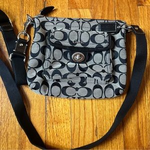 Coach cross body bag